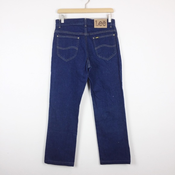 Vintage Lee Riders high rise jeans dark wash union - Picture 2 of 11